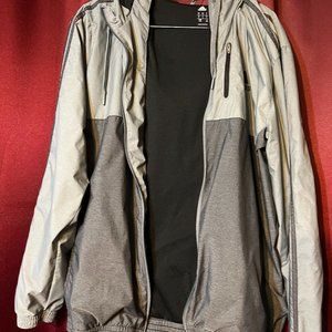 Grey Zip-Up Jacket